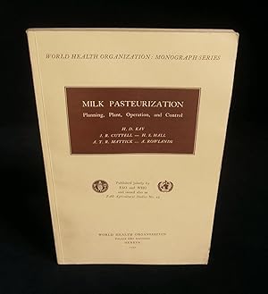 Immagine del venditore per MILK PASTEURIZATION, Planning, Plant, Operation, and Control . venduto da Librairie Franck LAUNAI