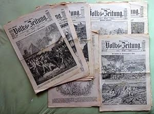 Neue freie Volks-Zeitung XVII. Jahrgang No. 268, 271, 291, 293 / 1889 + No. 7, 8, 19, 33, 54, 92,...
