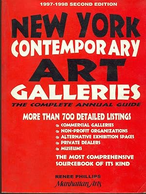 Immagine del venditore per New York Contemporary Art Galleries. The complete annual guide venduto da Librodifaccia