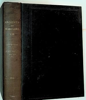 Archives of Maryland LXII. Proceedings and Acts of the General Assembly of Maryland 1769-1770