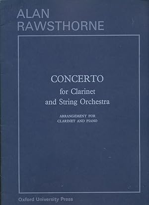 Imagen del vendedor de Concerto for Clarinet and String Orchestra a la venta por CorgiPack