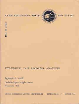The Digital Tape Recorder Analyzer (NASA TN D-1863)