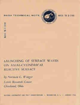 Launching of Surface Waves on Axial-Cylindrical Reactive Surface