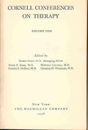 Cornell Conferences on Therapy [set] Vol. 1 - 7