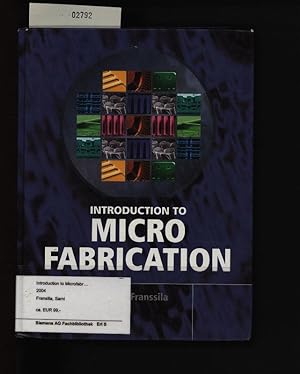 Bild des Verkufers fr Introduction to microfabrication. . zum Verkauf von Antiquariat Bookfarm