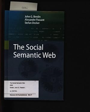 Image du vendeur pour The Social Semantic Web. . mis en vente par Antiquariat Bookfarm