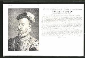 Ansichtskarte Portrait Robert Dudlev, Comte de Leicester, Reformation