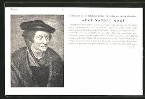 Ansichtskarte Portrait Aert Vander Goes, Reformation