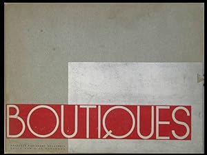 BOUTIQUES, 1930 - PLANCHES POCHOIR, BONADONA, ART DECO
