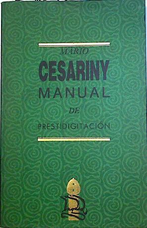 Seller image for Manual de prestidigitacin for sale by Almacen de los Libros Olvidados
