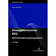 Seller image for AnwaltKommentar RVG: Rechtsanwaltsvergtungsgesetz for sale by AHA-BUCH