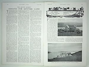 Original Issue of Country Life Magazine Dated Aug 3rd 1929, with a Feature on A Lesser Country Ho...