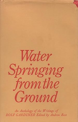 Bild des Verkufers fr Water Springing from the Ground zum Verkauf von San Francisco Book Company
