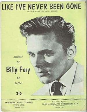 Like I've Never Been Gone: Recorded By Billy Fury