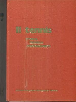 Imagen del vendedor de Il tennis storia tecnica protagonisti a la venta por Librodifaccia