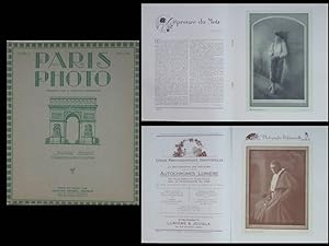 PARIS PHOTO N°13 1921 - PICTORIALISME, PAUL NADAR, ROBERT GEOFFROY, LANVAL