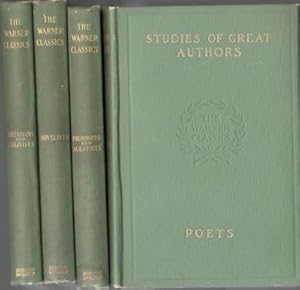 Seller image for Studies of Great Authors, Vol 1, 2, 3, 4 for sale by Reflection Publications