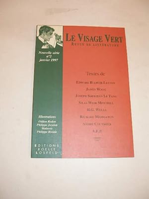 LE VISAGE VERT , REVUE DE LITTERATURE , NOUVELLE SERIE N° 2