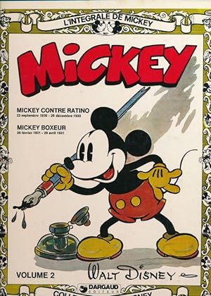 Image du vendeur pour Mickey. 2. L'intgrale de Mickey mis en vente par LIBRAIRIE GIL-ARTGIL SARL
