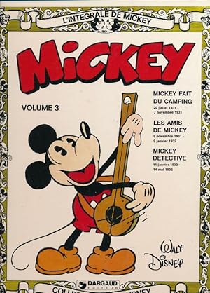 Image du vendeur pour Mickey. 3. L'intgrale de Mickey mis en vente par LIBRAIRIE GIL-ARTGIL SARL