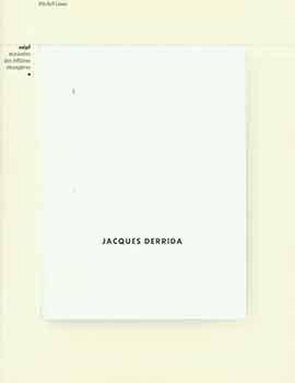 Immagine del venditore per Jacques Derrida. venduto da Wittenborn Art Books