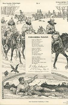 Imagen del vendedor de Neue deutsche Bilderbogen fu?r Jung und Alt. Nummern 11-49. [Folio size German WWI broadsides] a la venta por Wittenborn Art Books