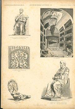 Seller image for Kunsthistorische Bilderbogen. (Collection of 47 broadsides of art history) for sale by Wittenborn Art Books