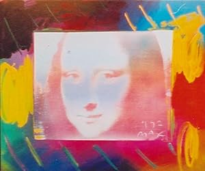 Seller image for Peter Max, Mona Lisa Version #2, Painting for sale by RoGallery