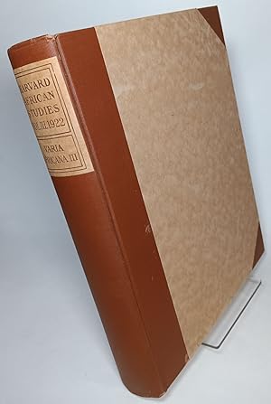 Varia Africana III (includes Cerulli on Folk-Literature of Galla, C. Peabody on Prehistoric Colle...