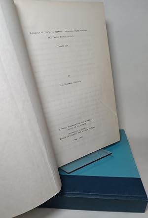 Patterns of Trade in Western Indonesia Ninth through Thirteenth Centuries A.D. complete in two vo...