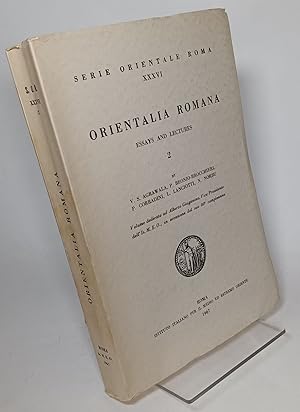 Bild des Verkufers fr Orientalia Romana Essays and Lectures #2 zum Verkauf von COLLINS BOOKS