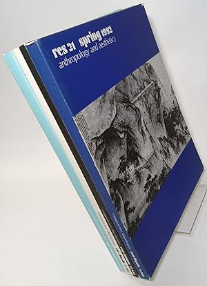 Image du vendeur pour RES A Journal of Anthropology and Aesthetics (Lot of 4 consecutive volumes) 1992-1993 mis en vente par COLLINS BOOKS