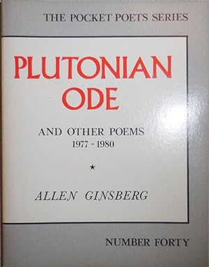 Plutonian Ode and Other Poems 1977 - 1980