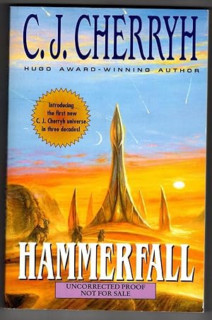 Seller image for Hammerfall by C. J. Cherryh (First Edition) Uncorrected Proof for sale by Heartwood Books and Art