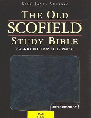 Seller image for Old Scofield Study Bible-KJV-Pocket (Leather / Fine Binding) for sale by BargainBookStores