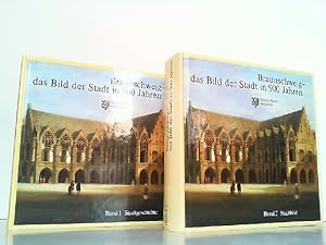 Bild des Verkufers fr Braunschweig - das Bild der Stadt in 900 Jahren. Geschichte und Ansichten. Hier in 2 Bnden komplett ! - Band I : Braunschweigs Stadtgeschichte. Band II : Braunschweigs Stadtbild. zum Verkauf von Antiquariat Ehbrecht - Preis inkl. MwSt.