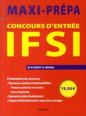 concours d'entree ifsi