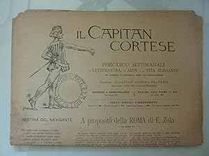 "IL CAPITAN CORTESE Periodico Settimanale di Letteratura, Arte, Vita Elegante Anno Primo n.° 49 1...