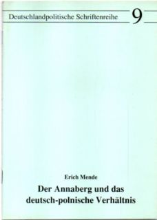 Seller image for Der Annaberg und das deutsch-polnische Verh�ltnis. for sale by Leonardu