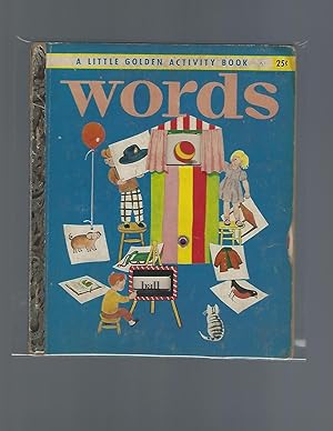 Seller image for Words (A Liitle Golden Activity Book) for sale by AcornBooksNH