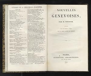 Nouvelle Génevoises. Précédées d'une lettre adressée à l'éditeur par le Comte Xavier de Maistre.