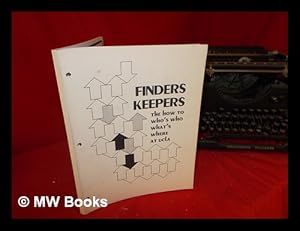 Seller image for Finders Keepers: the how to, who's who, what's where at UCLA for sale by MW Books