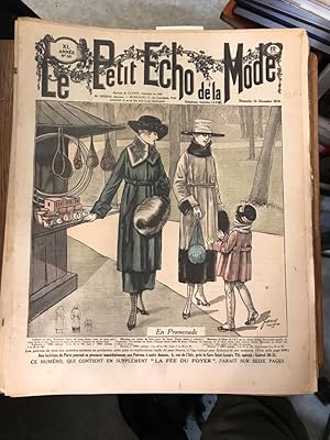 Le Petit Echo de la Mode. No. 50 XL Annee, Dimanche 15 Decembre 1918.