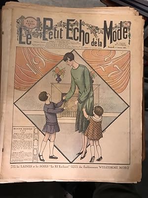 Le Petit Echo de la Mode. No. 1 XLIX Annee, Dimanche 2 Janvier 1927.