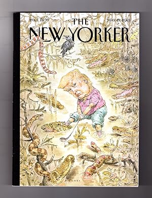 The New Yorker - May 21, 2018. Trump Swamp Cover. Weaponized Video Games; Victims' Rights - Harm ...