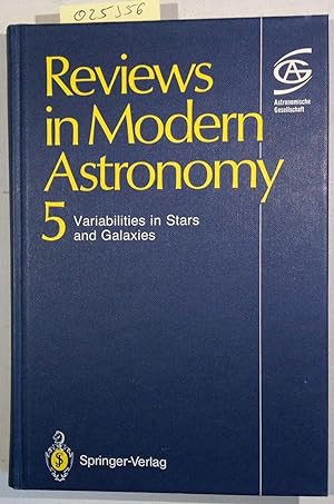 Reviews in Modern Astronomy 5 - Variabilites in Stars and Galaxies