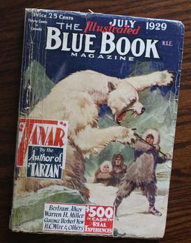 Seller image for BLUE BOOK MAGAZINE (Pulp Magazine). July 1929; -- Volume 49 #3 Crash Pilot by Leland S. Jamieson; Mountain Men by Harold Channing Wire; Tanar of Pellucidar by Edgar Rice Burroughs; * (part 2 of 6 ) for sale by Comic World