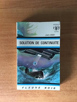 Seller image for FLEUVE NOIR ANTICIPATION N 382: Solution de continuit for sale by KEMOLA