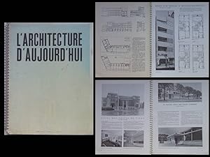 Seller image for L'ARCHITECTURE D'AUJOURD'HUI n10 1936 - CASINO BEXHILL, MENDELSHON, AZEMA, Prouv for sale by Librairie Histoires d'arts
