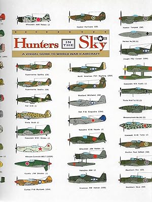 Seller image for Hunters in the Sky: A Visual Guide to World War II Aircraft for sale by Cher Bibler